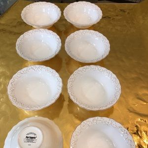 Pottery Barn Antique Scroll Cereal/Soup Bowl